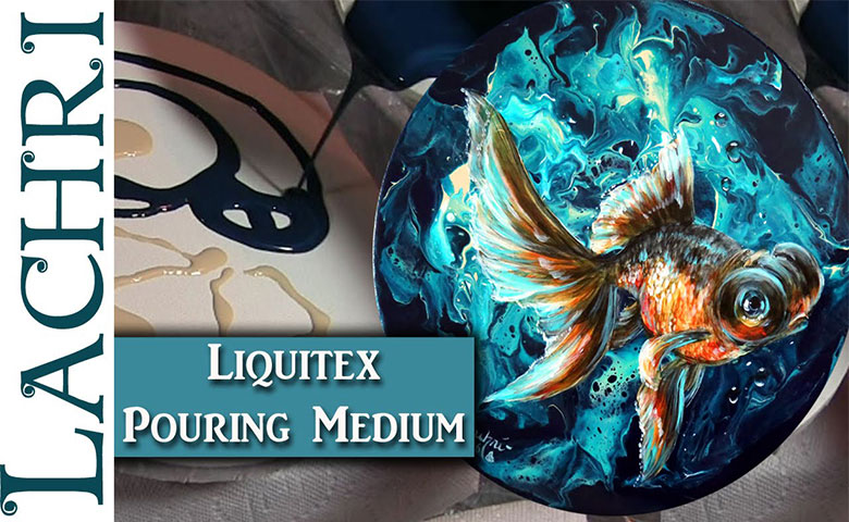 Ứng dụng của Liquitex Pouring Mediums trong nghệ thuật vẽ
